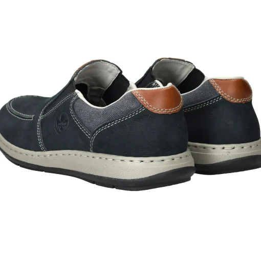 Discount Rieker Instappers Heren Blauw