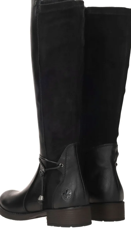 New Rieker Laarzen Dames Zwart