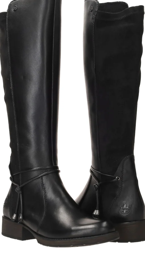 New Rieker Laarzen Dames Zwart