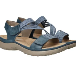 Online Rieker Sandalen Dames Blauw