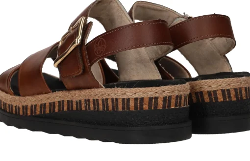 Best Rieker Sandalen Dames Bruin