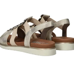 Hot Rieker Sandalen Dames Goud
