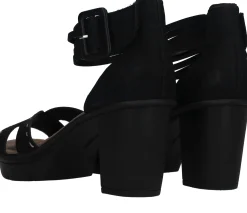 New Rieker Sandalettes Dames Zwart