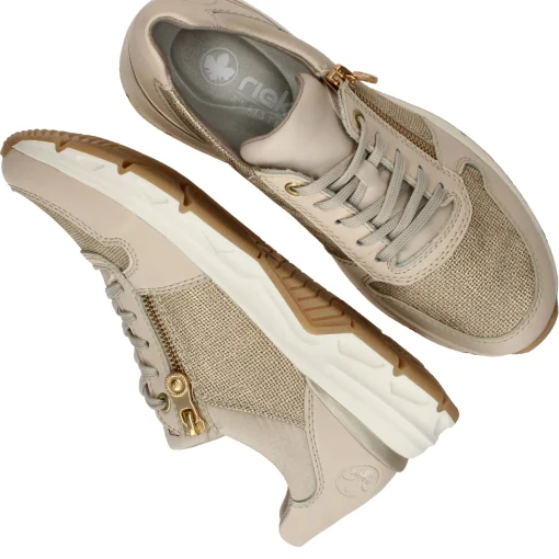 Outlet Rieker Sneakers Dames Beige