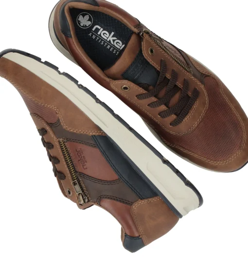 Hot Rieker Sneakers Heren Bruin
