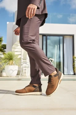 Fashion Rieker Sneakers Heren Bruin