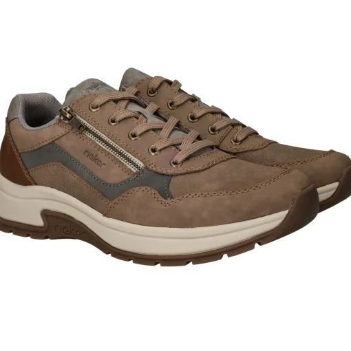 Clearance Rieker Sneakers Heren Taupe