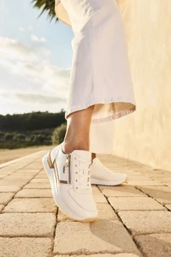 Fashion Rieker Sneakers Dames Wit