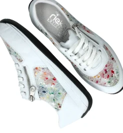 Online Rieker Sneakers Dames Wit