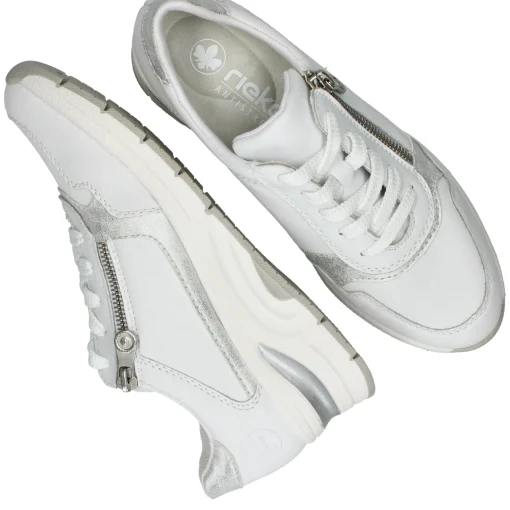 Fashion Rieker Sneakers Dames Wit