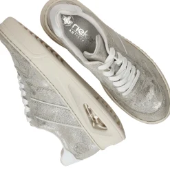 New Rieker Sneakers Dames Zilver