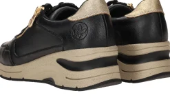 Clearance Rieker Sneakers Dames Zwart