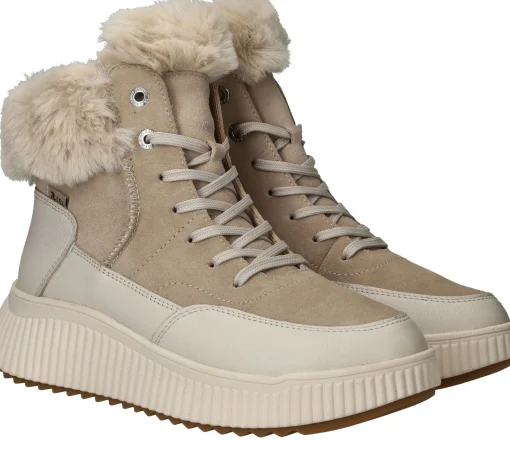 Sale Rieker Tex Evolution Veterboots Dames Beige
