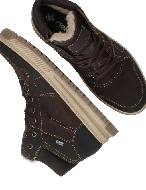 Fashion Rieker Veterboots Heren Bruin