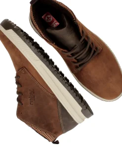 Sale Rieker Veterboots Heren Bruin