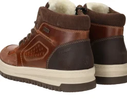 Clearance Rieker Veterboots Heren Bruin