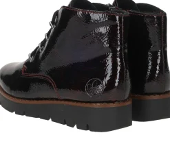 Clearance Rieker Veterboots Dames Rood