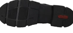 Discount Rieker Veterboots Dames Zwart