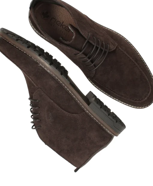 Clearance Rieker Veterschoenen Heren Bruin