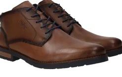 Clearance Rieker Veterschoenen Heren Cognac