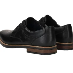 Clearance Rieker Veterschoenen Heren Zwart