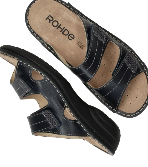 Outlet Rohde Slippers Dames Blauw
