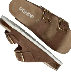 Best Rohde Slippers Dames Bruin