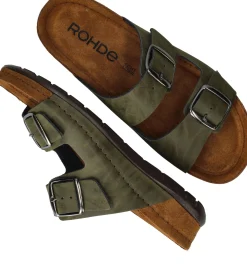 Hot Rohde Slippers Dames Groen