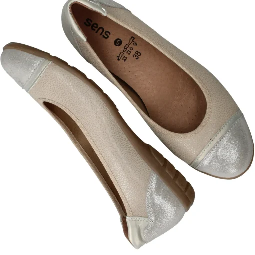 New Sens Ballerina's Dames Beige