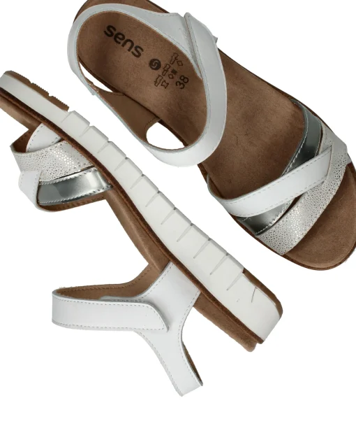 New Sens Sandalen Dames Wit
