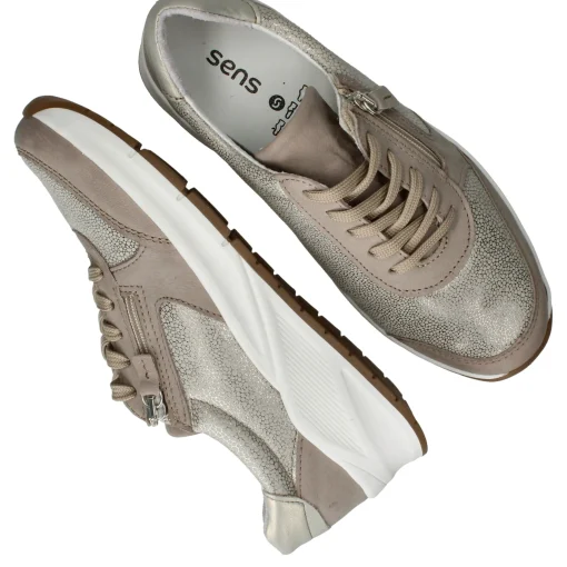 New Sens Sneakers Dames Beige