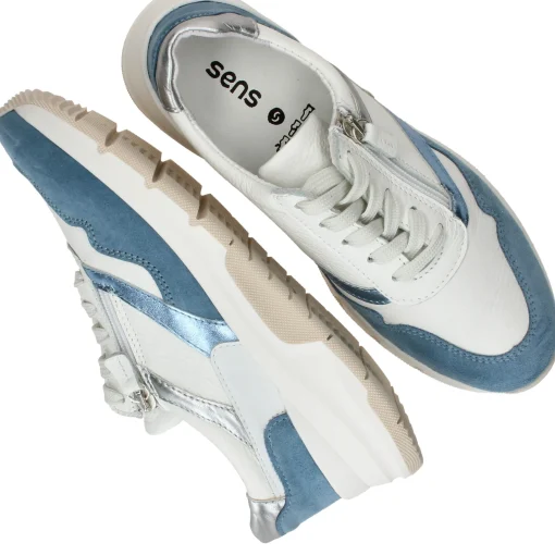 New Sens Sneakers Dames Blauw