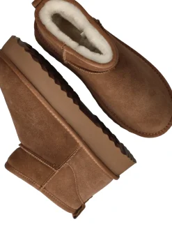 Online Shoecolate Boots Dames Cognac