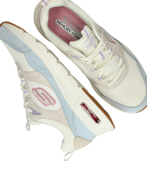 Clearance Skechers Air Court Sneakers Dames Roze