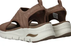 Outlet Skechers Arch Fit Darling Days VEGAN sandaal Sandalen Dames Bruin
