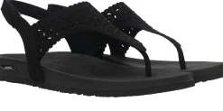 Clearance Skechers Arch Fit Meditation Sophie Sandalen Dames Zwart