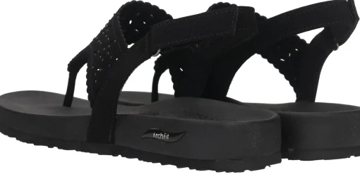 Clearance Skechers Arch Fit Meditation Sophie Sandalen Dames Zwart
