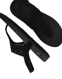 Clearance Skechers Arch Fit Meditation Sophie Sandalen Dames Zwart