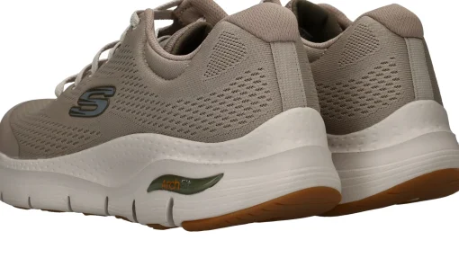 Discount Skechers Arch Fit Sneakers Heren Taupe