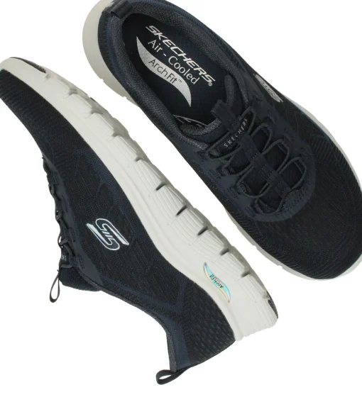 Best Skechers Arch Fit Vista Sneakers Dames Blauw