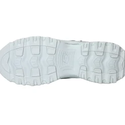 Outlet Skechers D'Lites New Heat Sneakers Dames Wit