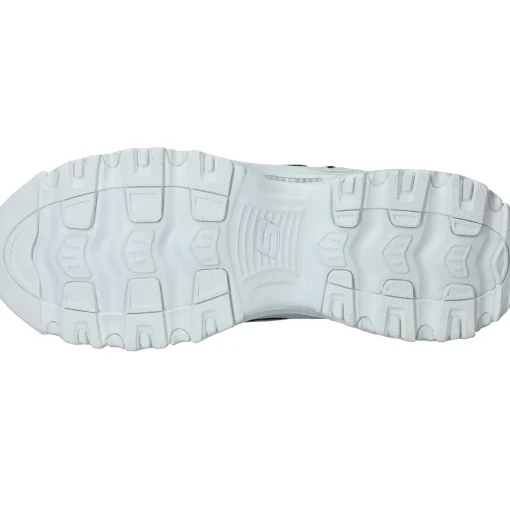 Outlet Skechers D'Lites New Heat Sneakers Dames Wit