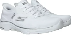 New Skechers Go Walk 7 Valin Slip-Ins Sneakers Dames Wit