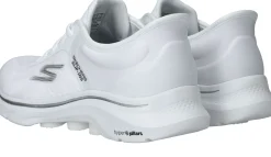 New Skechers Go Walk 7 Valin Slip-Ins Sneakers Dames Wit