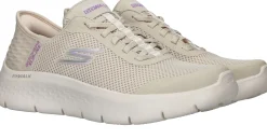 Outlet Skechers Go Walk Flex-Grand Entry Slip-Ins Sneakers Dames Beige
