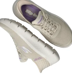 Outlet Skechers Go Walk Flex-Grand Entry Slip-Ins Sneakers Dames Beige