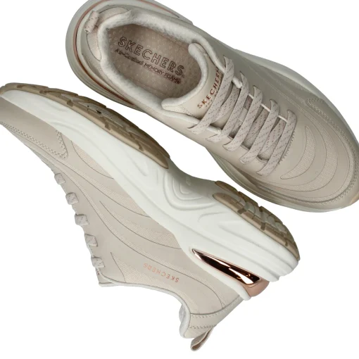 Sale Skechers Hazel Step N Flow Sneakers Dames Beige