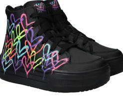 Fashion Skechers Hyperlift Boots Meisjes Zwart