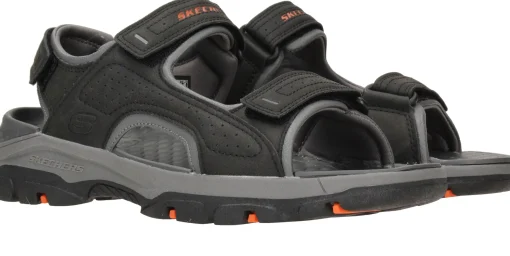 Discount Skechers Relaxed Fit Tresmen Garo Sandalen Heren Zwart