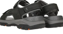 Discount Skechers Relaxed Fit Tresmen Garo Sandalen Heren Zwart